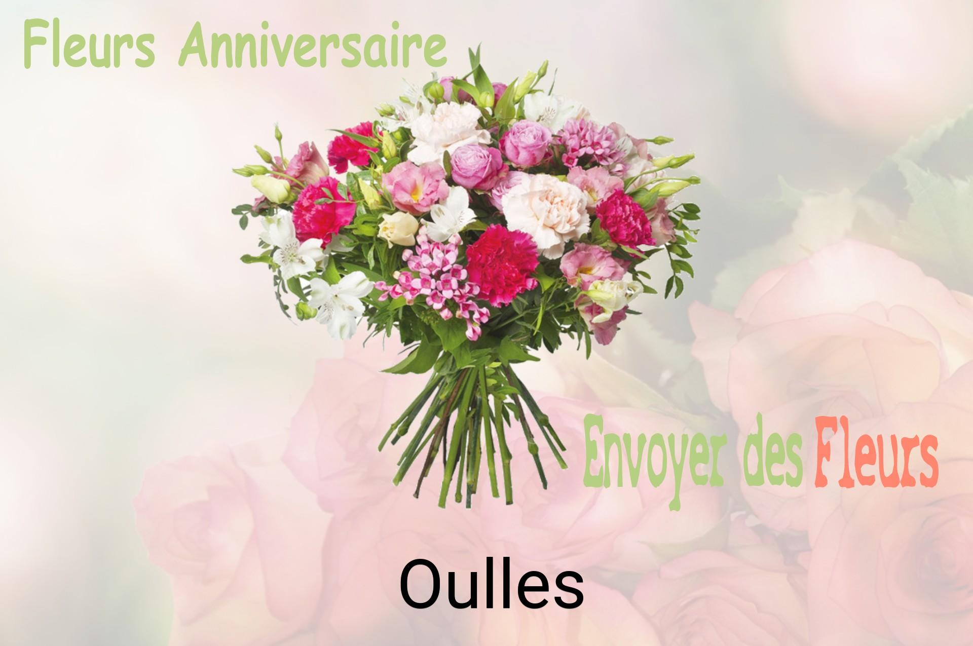 Bouquet de fleurs d’anniversaire livré à Oulles