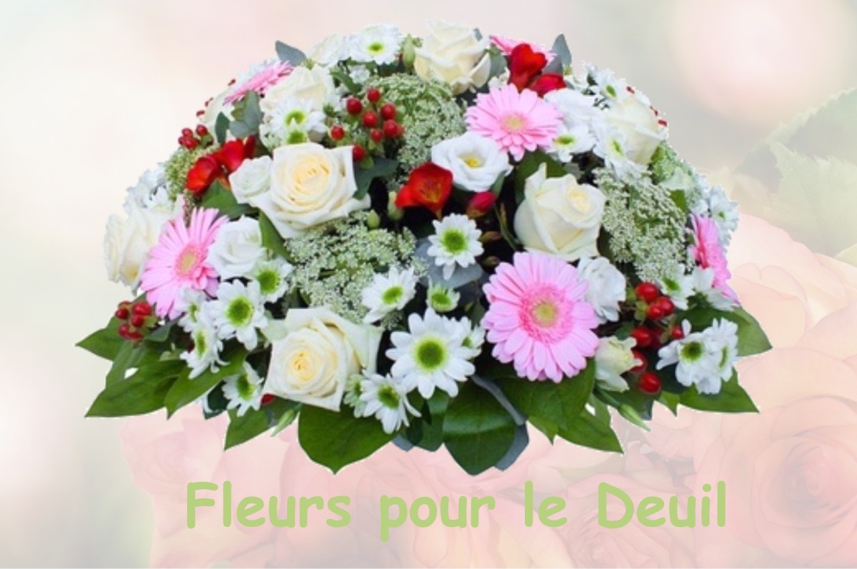 fleurs deuil OULLES